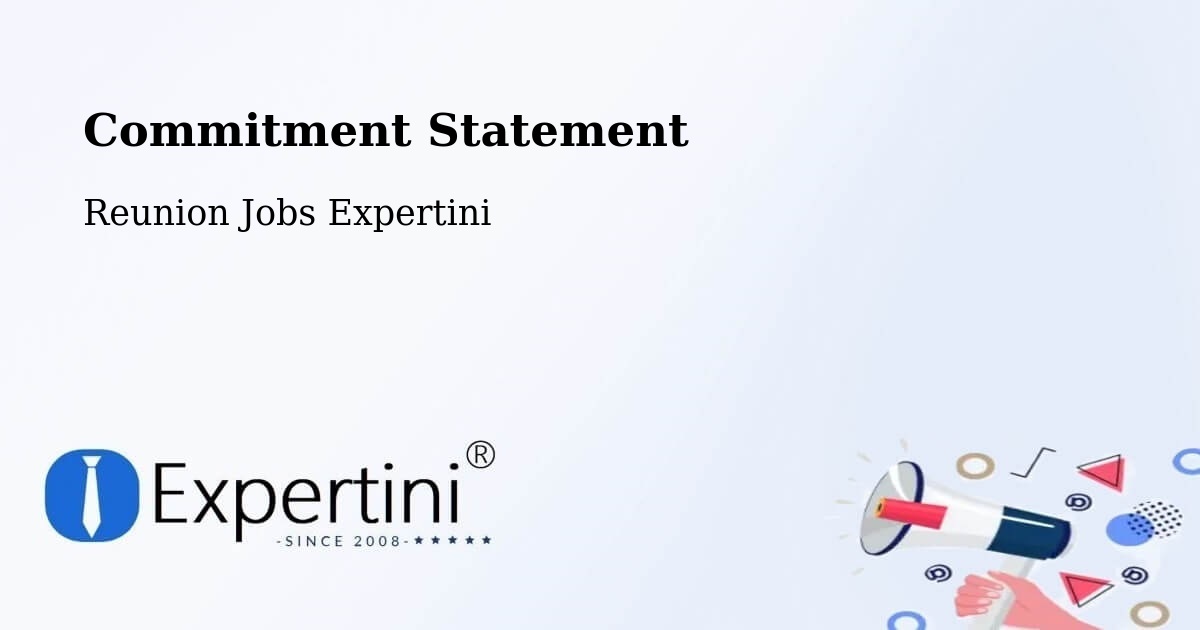 Corporate Commitment – Ravine Creuse - Reunion Jobs Expertini